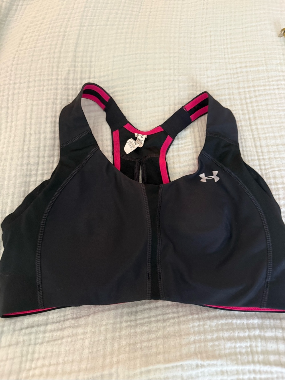 Under Armour Black High Impact Sports Bra